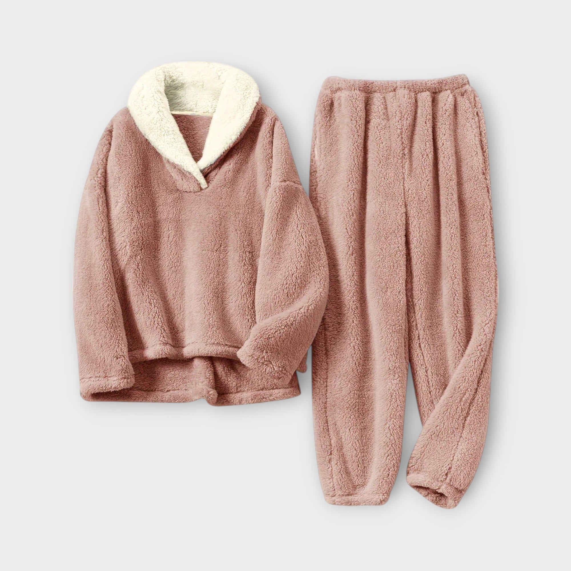 Mia Flanel Loungewear Set