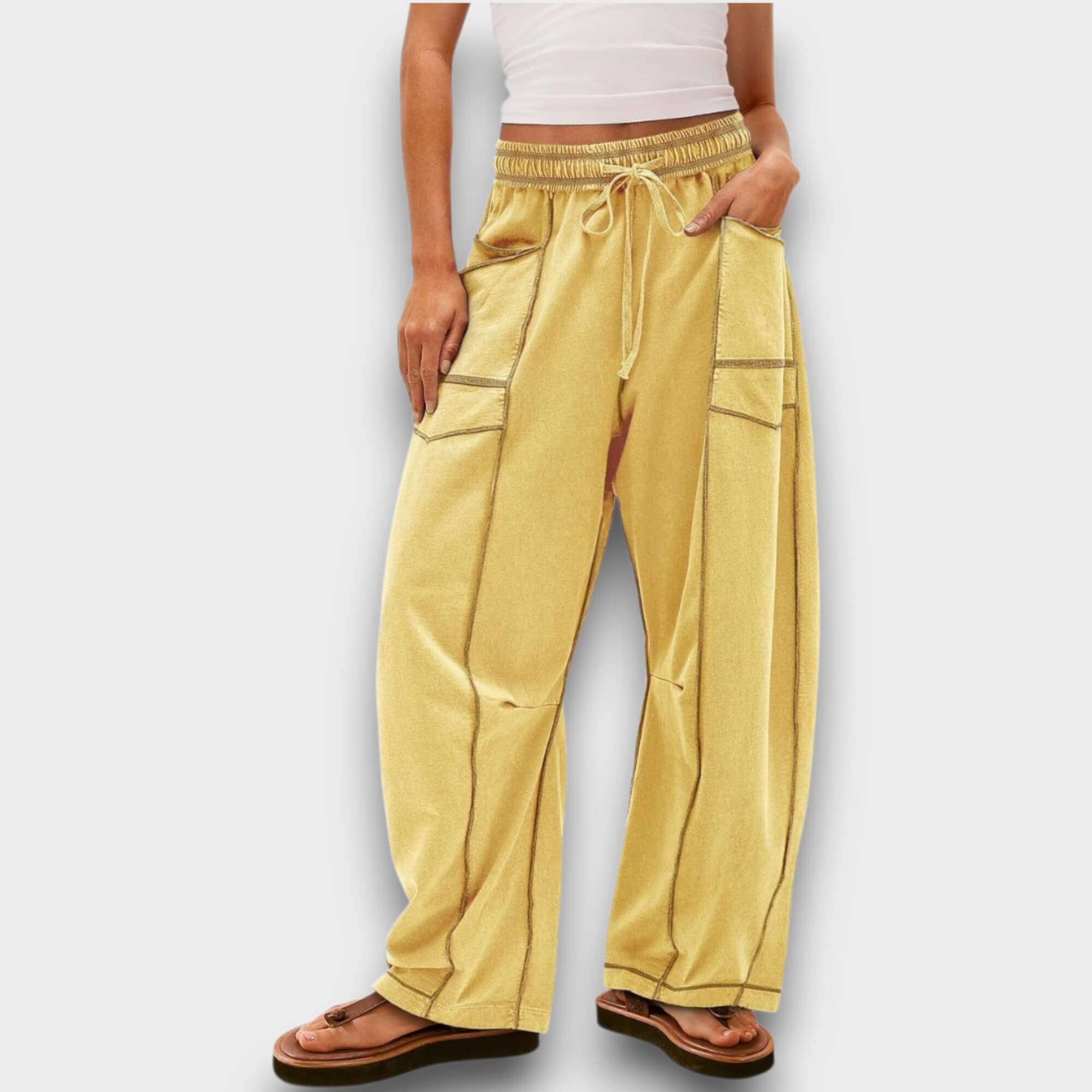 Nova – Comfortabele Baggy Lounge Broek