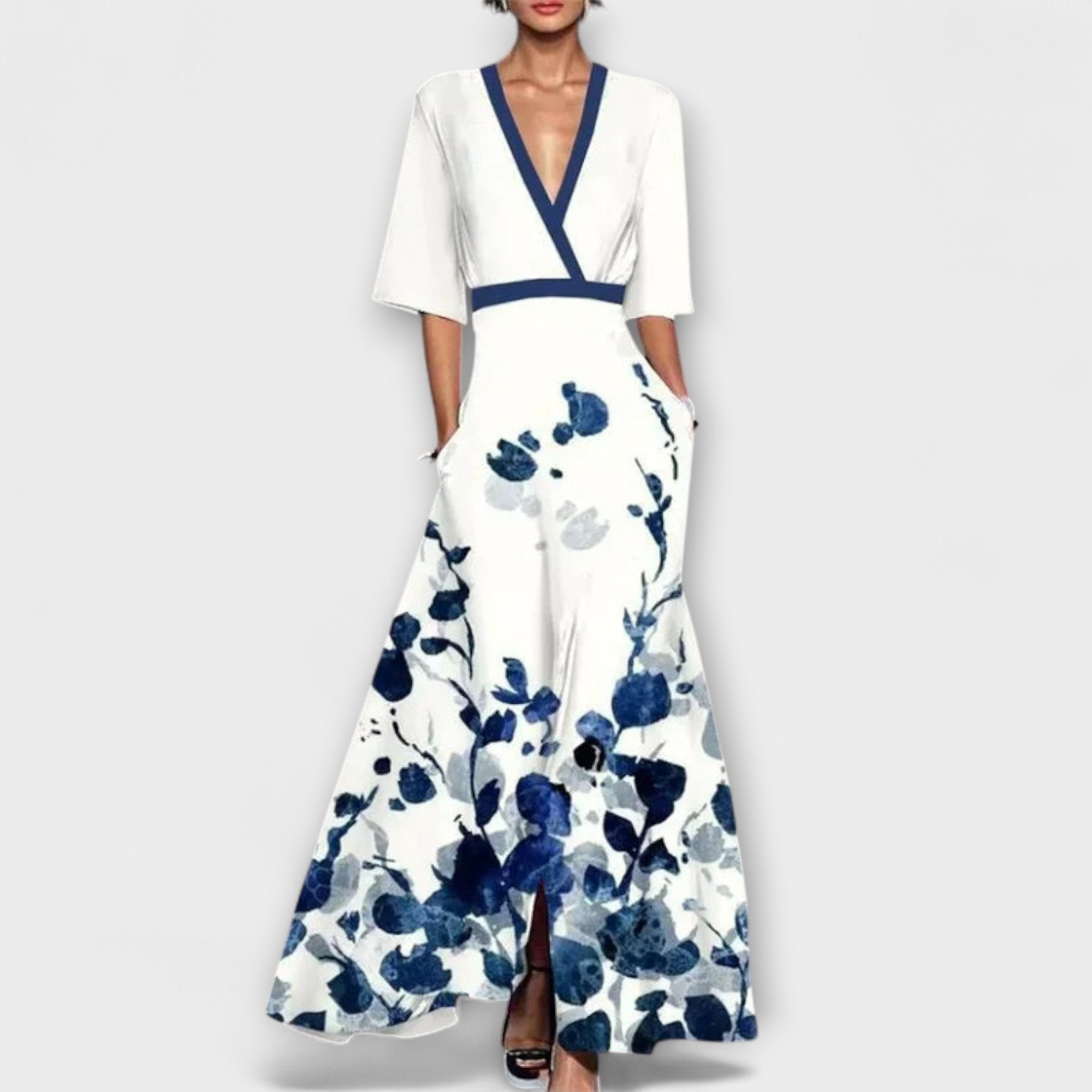 Alma - Elegante Jurk met Mouwen