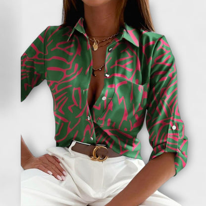 Blouse met Klassieke Kraag